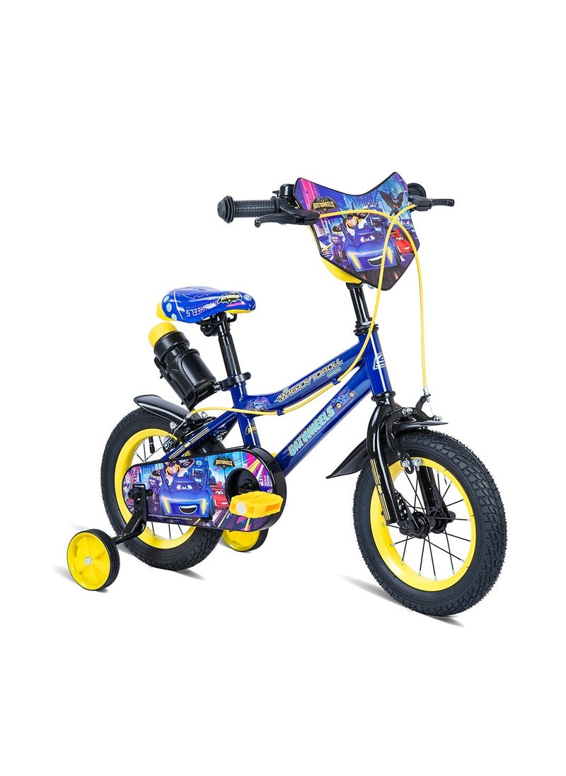 Batwheels Kids Bicycle - Batman-themed Bike 12 Inch