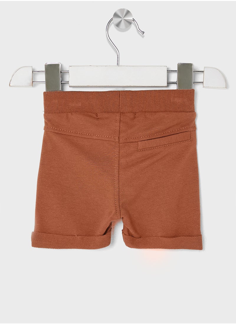 Kids Tie Waist Shorts