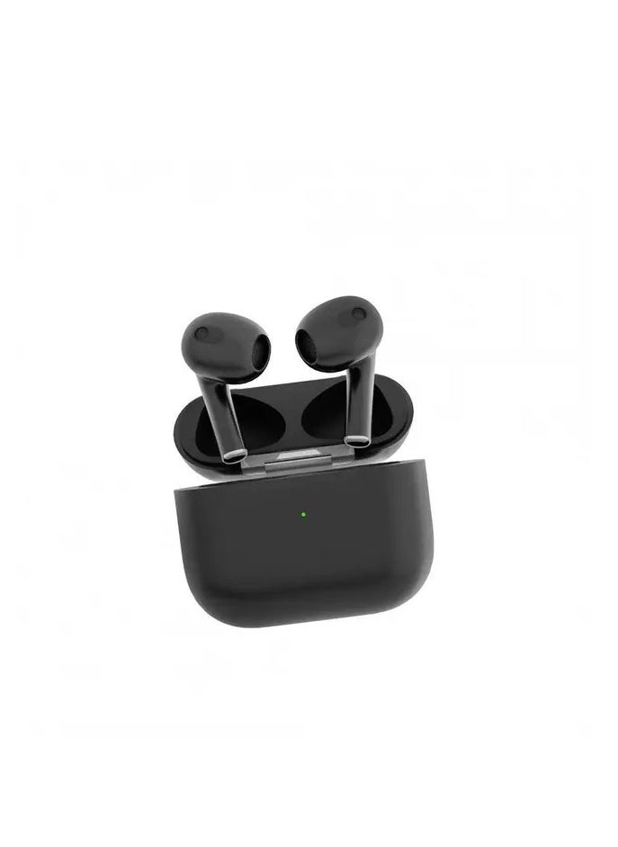 Deep Bass Wireless Earbuds 3, 20 H Total Working Time Independent Earbuds Wireless Charging Touch Control Bluetooth 5.2 Connectivity - Black