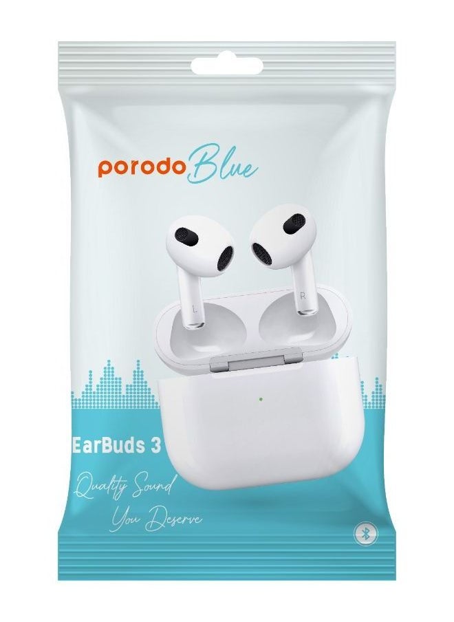 Earbuds Pro 2 With Swipe Volume Wireless Charging, 20H Total Working Time, Independent Earbuds, Touch Control,  Bluetooth/Wireless Connection Type, Deep Bass - White