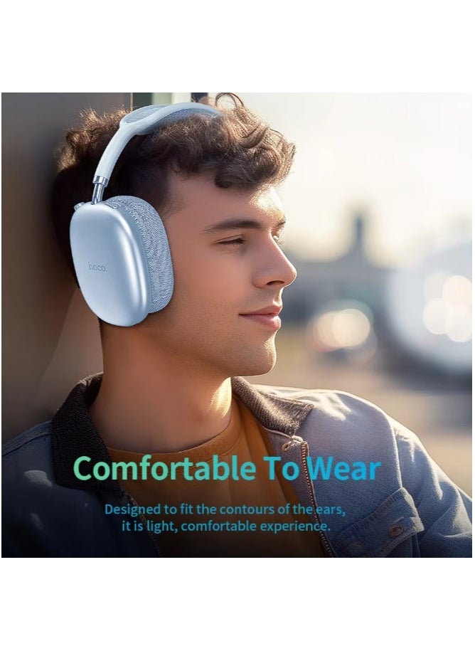 HOCO W35 Air Wireless Bluetooth Headphones Active Noise Cancelling HiFi Stereo Sound Adjustable Wireless(black)