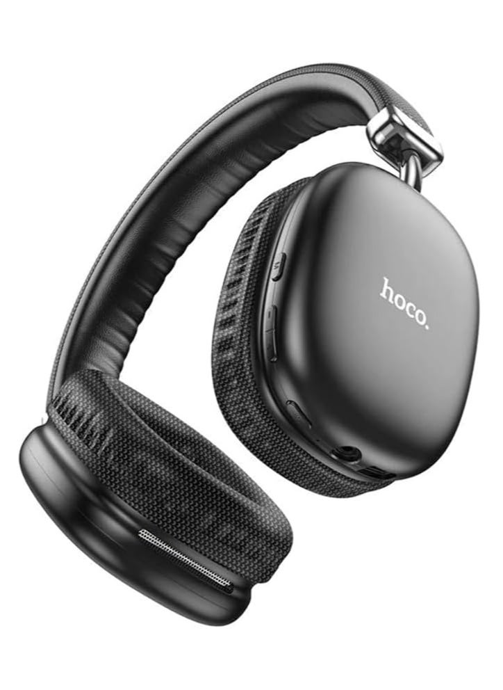 HOCO W35 Air Wireless Bluetooth Headphones Active Noise Cancelling HiFi Stereo Sound Adjustable Wireless(black)