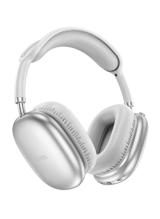 HOCO W35 Air Wireless Bluetooth Headphones Active Noise Cancelling HiFi Stereo Sound Adjustable Wireless(white)