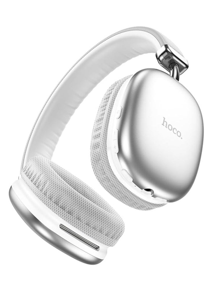 HOCO W35 Air Wireless Bluetooth Headphones Active Noise Cancelling HiFi Stereo Sound Adjustable Wireless(white)