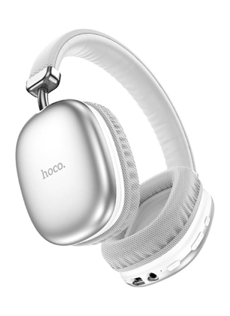 HOCO W35 Air Wireless Bluetooth Headphones Active Noise Cancelling HiFi Stereo Sound Adjustable Wireless(white)