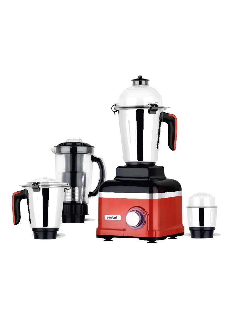 SANFORD Mixer Grinder 5in1 1000W SF5913GM Red