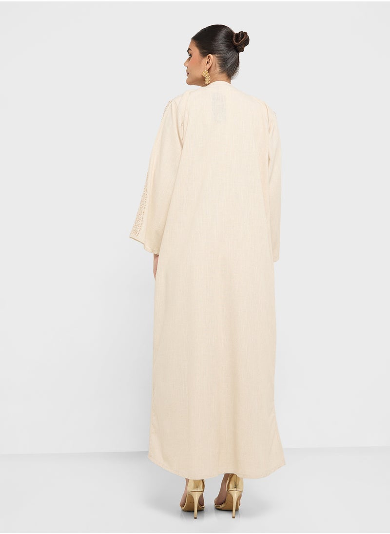 Abaya With Embellishment