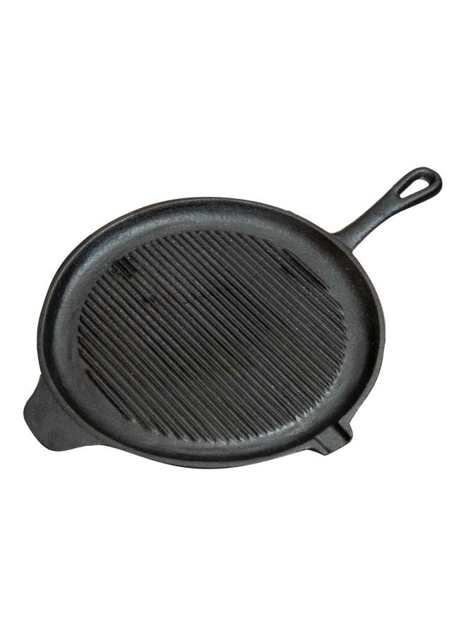 Ferric Cast Iron Fry Pan Black 26cm