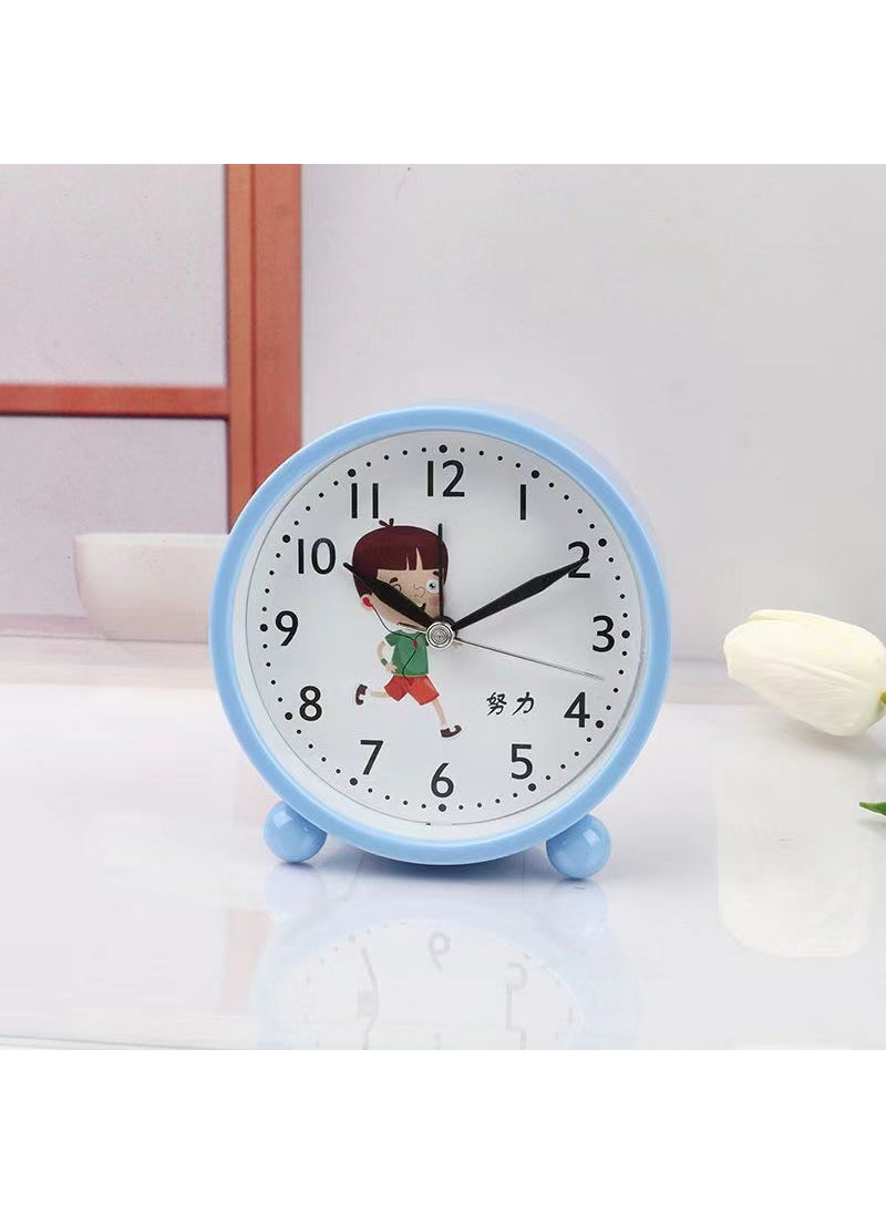 Cute Kids Educational Alarm Clock 7020 Blue effort