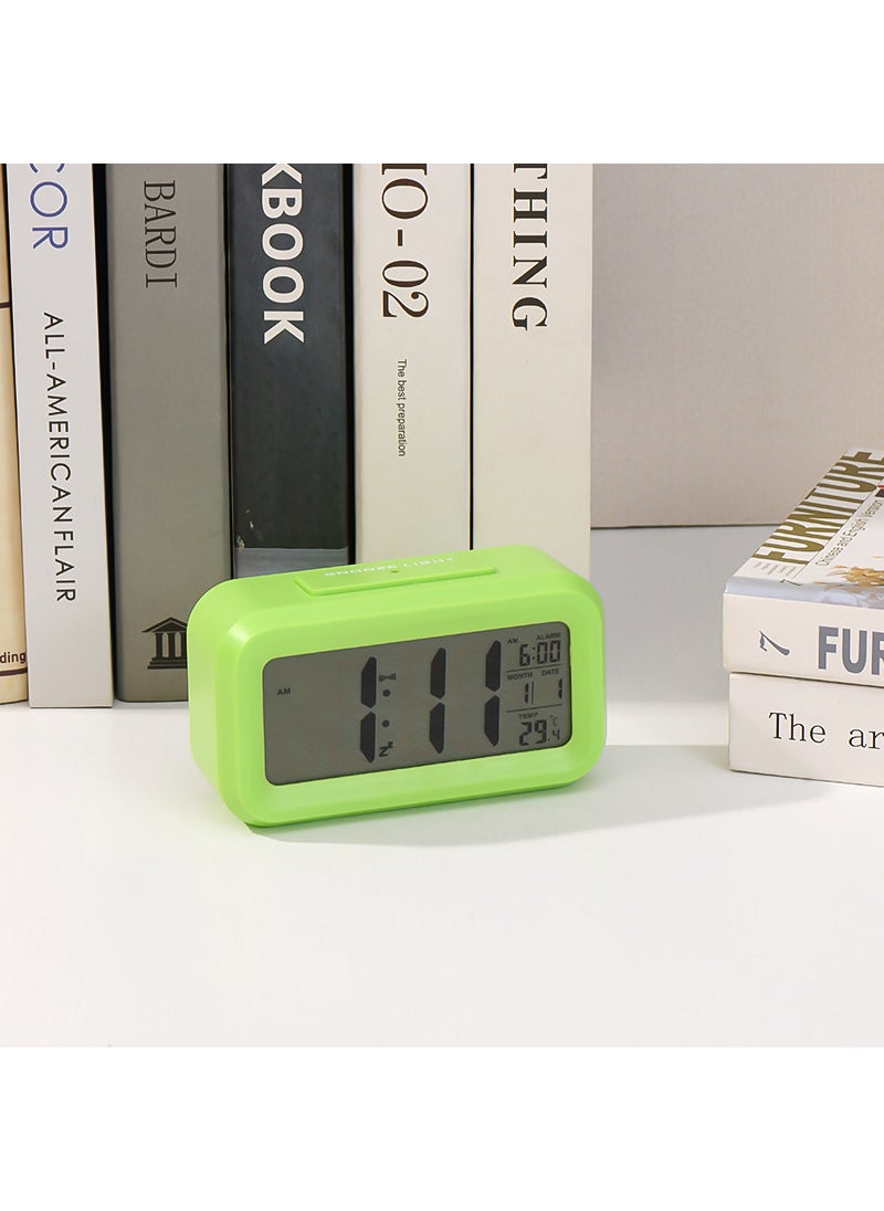 Silent Smart Alarm Clock for StudentsGreen Green