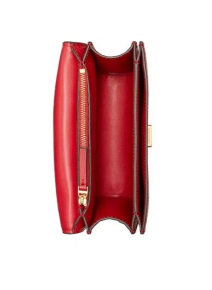 Tory Burch Eleanor Magnetic closure Cowhide leather Chain bag Shoulder bag Crossbody bag