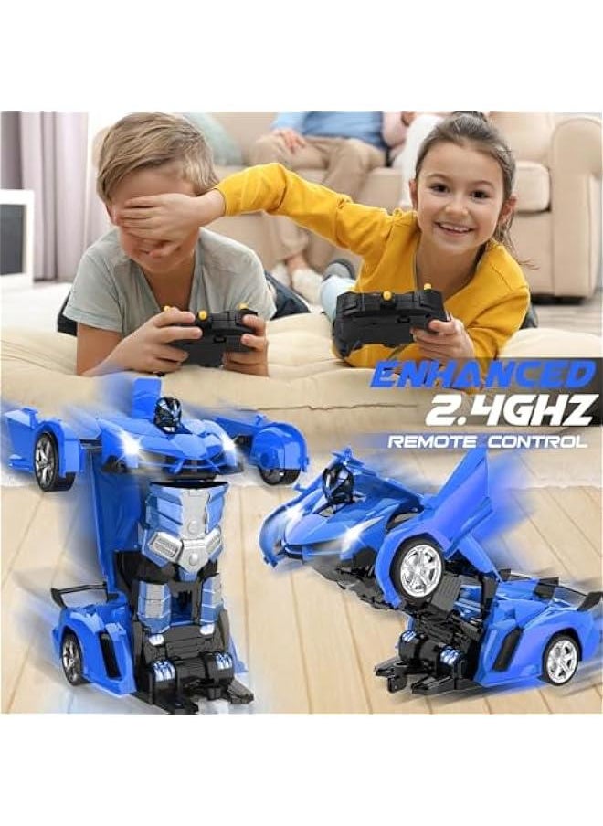 Remote Control Car - Transform Robot RC Cars, Toys for Ages 5-7, Kids Toys, 4 Year Old Boy Toys, Toys for 3 4 5 6 7 8 10 12 Years Old Boy, Gifts for Boys Kids Toddlers Birthday