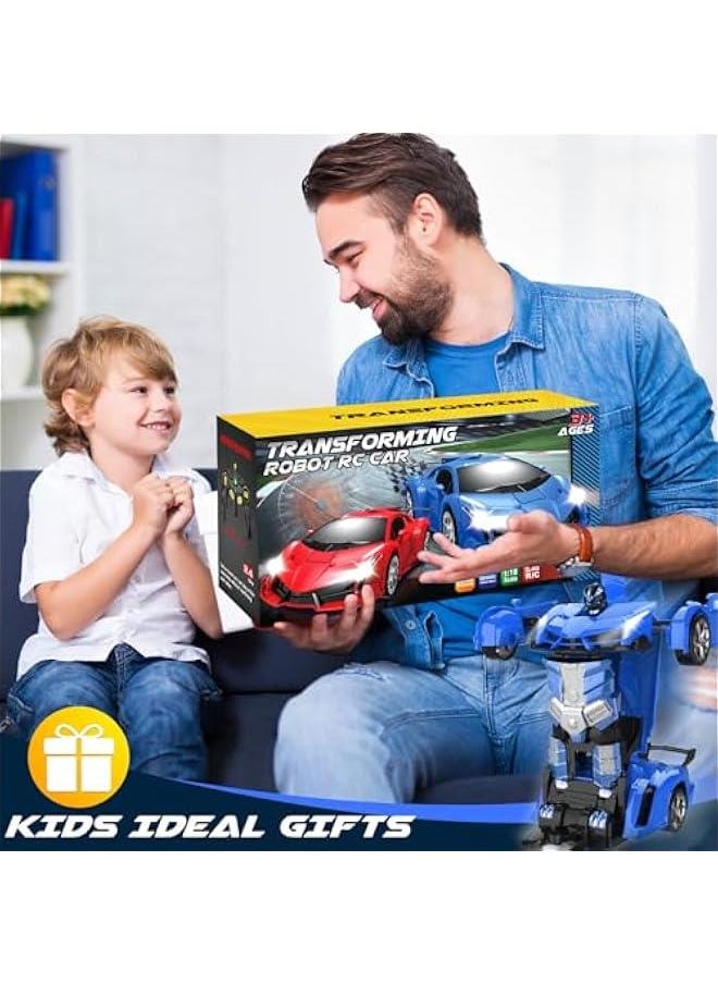 Remote Control Car - Transform Robot RC Cars, Toys for Ages 5-7, Kids Toys, 4 Year Old Boy Toys, Toys for 3 4 5 6 7 8 10 12 Years Old Boy, Gifts for Boys Kids Toddlers Birthday