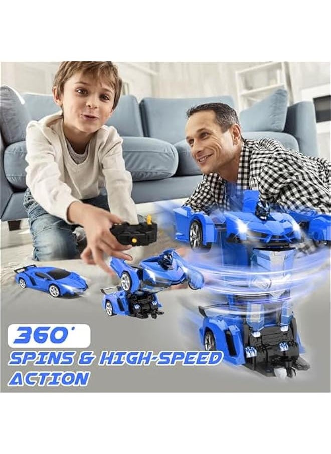 Remote Control Car - Transform Robot RC Cars, Toys for Ages 5-7, Kids Toys, 4 Year Old Boy Toys, Toys for 3 4 5 6 7 8 10 12 Years Old Boy, Gifts for Boys Kids Toddlers Birthday