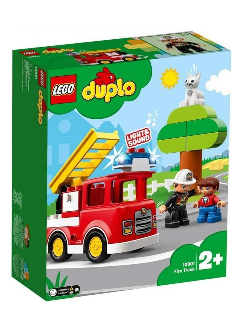 LEGO DUPLO Town Fire Truck 10901 Building Blocks (21 Pieces)