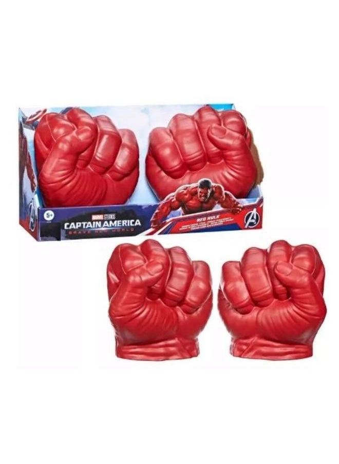 Captain America Brave New World - Red Hulk Gamma Smash Fists