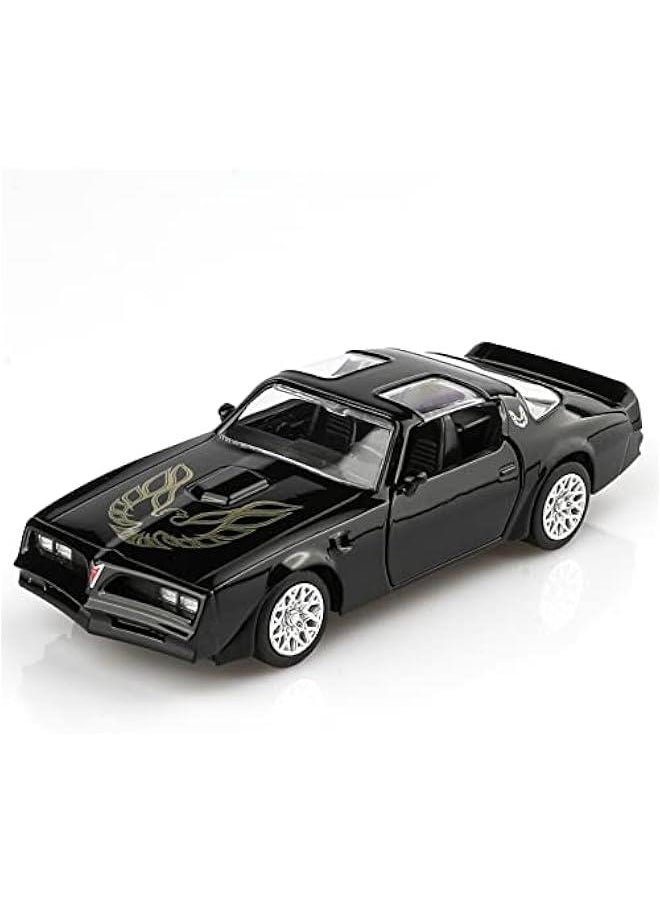 1/36 Scale 1978 Pontiac Firebird Trans Am Diecast Car Models,y and The Bandit Pull Back Toy Cars,Cars Gifts for Boys Girls