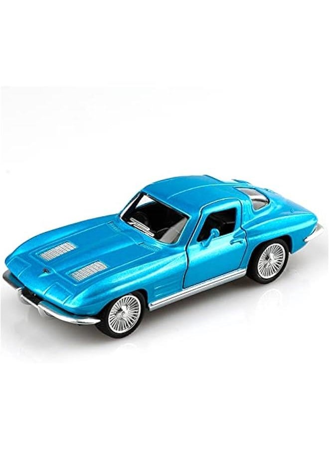 1/36 Scale 1963 Chevy Corvette Diecast Cars Models,Pull Back Vehicles Toy Cars,Cars Gifts for Boys Girls