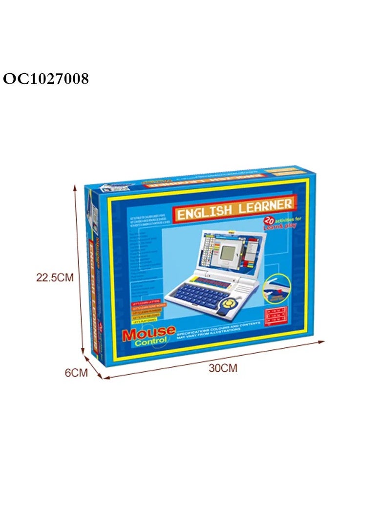 English Learner Laptop for Kids 20 Activities for Learn and Play