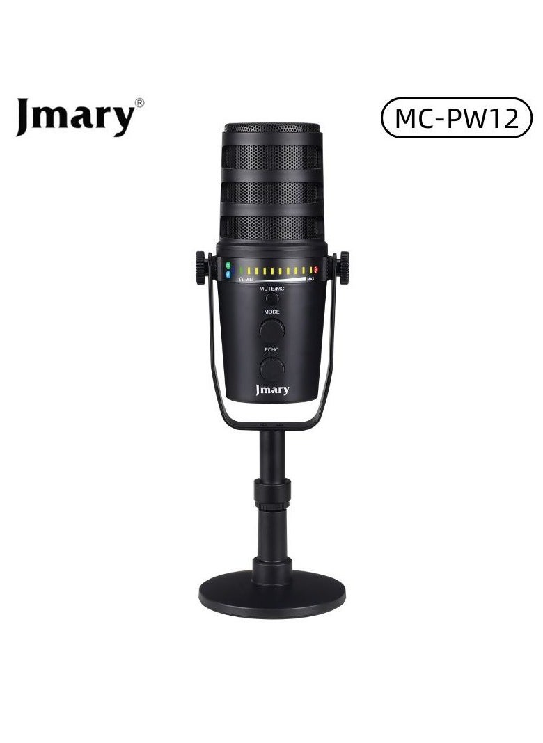 JMARY MC-PW12 USB Desktop Condenser Microphone