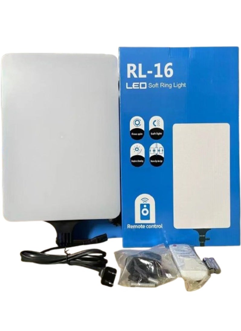 New RL-16 16inch 50W 2700-7500K 96 Led Table Photography Lights Type Studio Lighting Photography Square Light for Photography