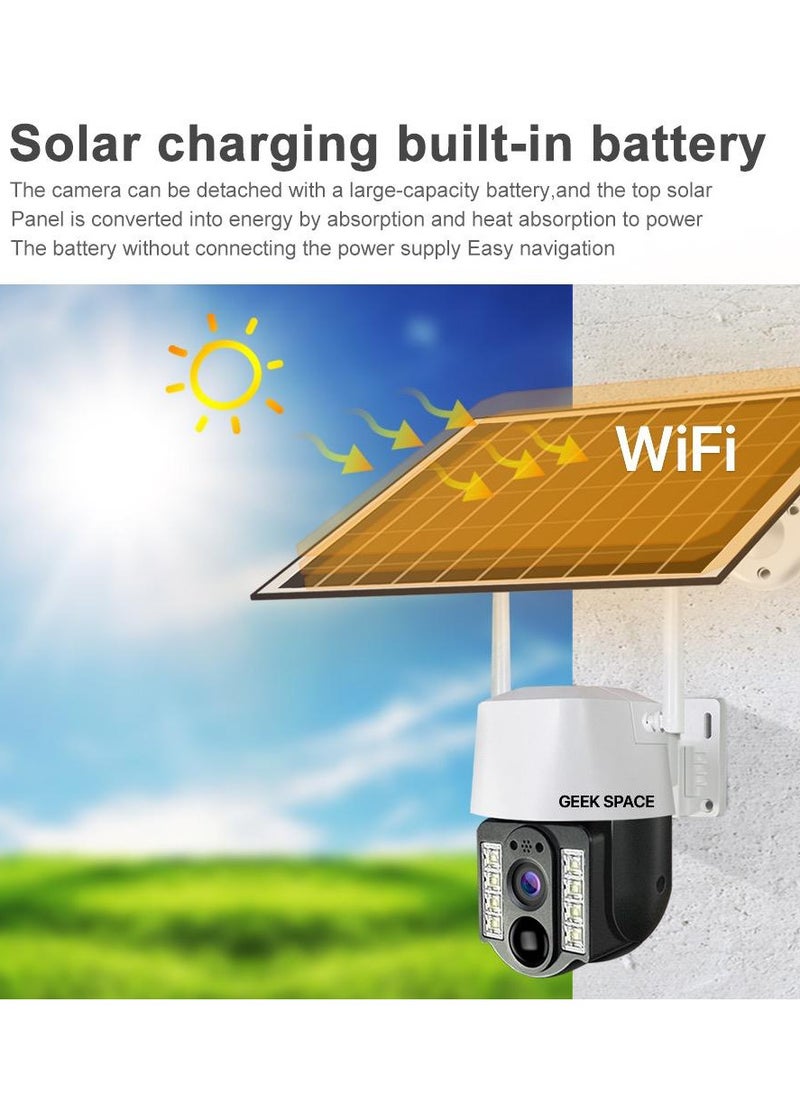 Geek Space VC3 Solar Wi-Fi Camera: Eco-Friendly Wireless Surveillance