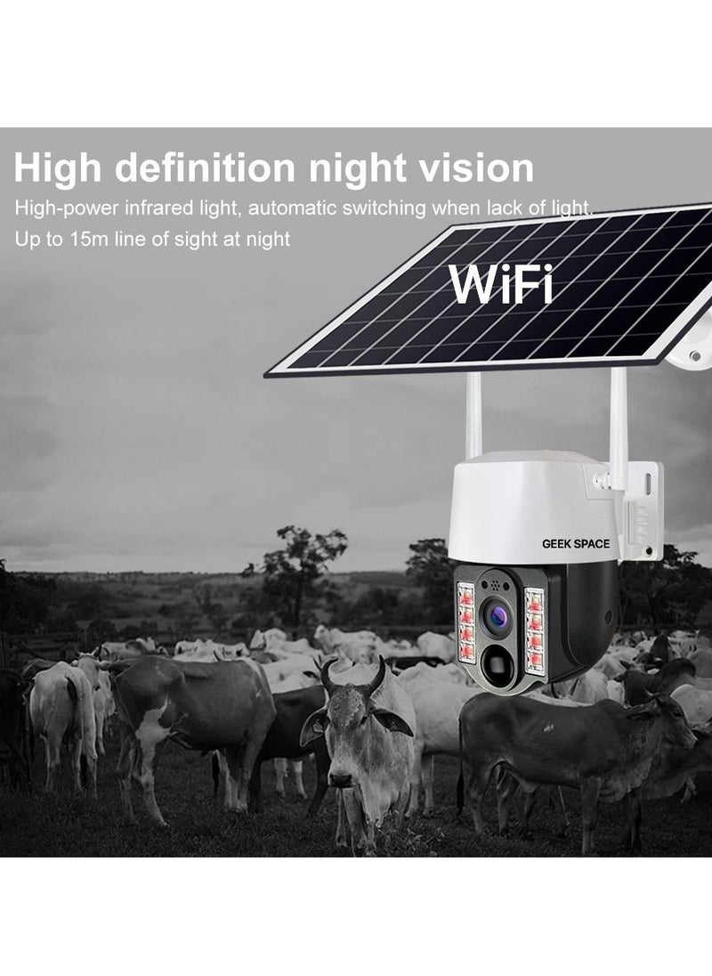 Geek Space VC3 Solar Wi-Fi Camera: Eco-Friendly Wireless Surveillance