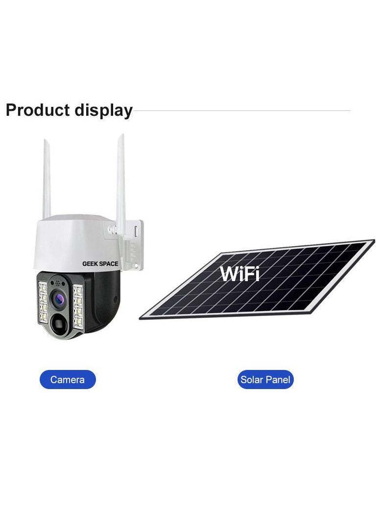 Geek Space VC3 Solar Wi-Fi Camera: Eco-Friendly Wireless Surveillance