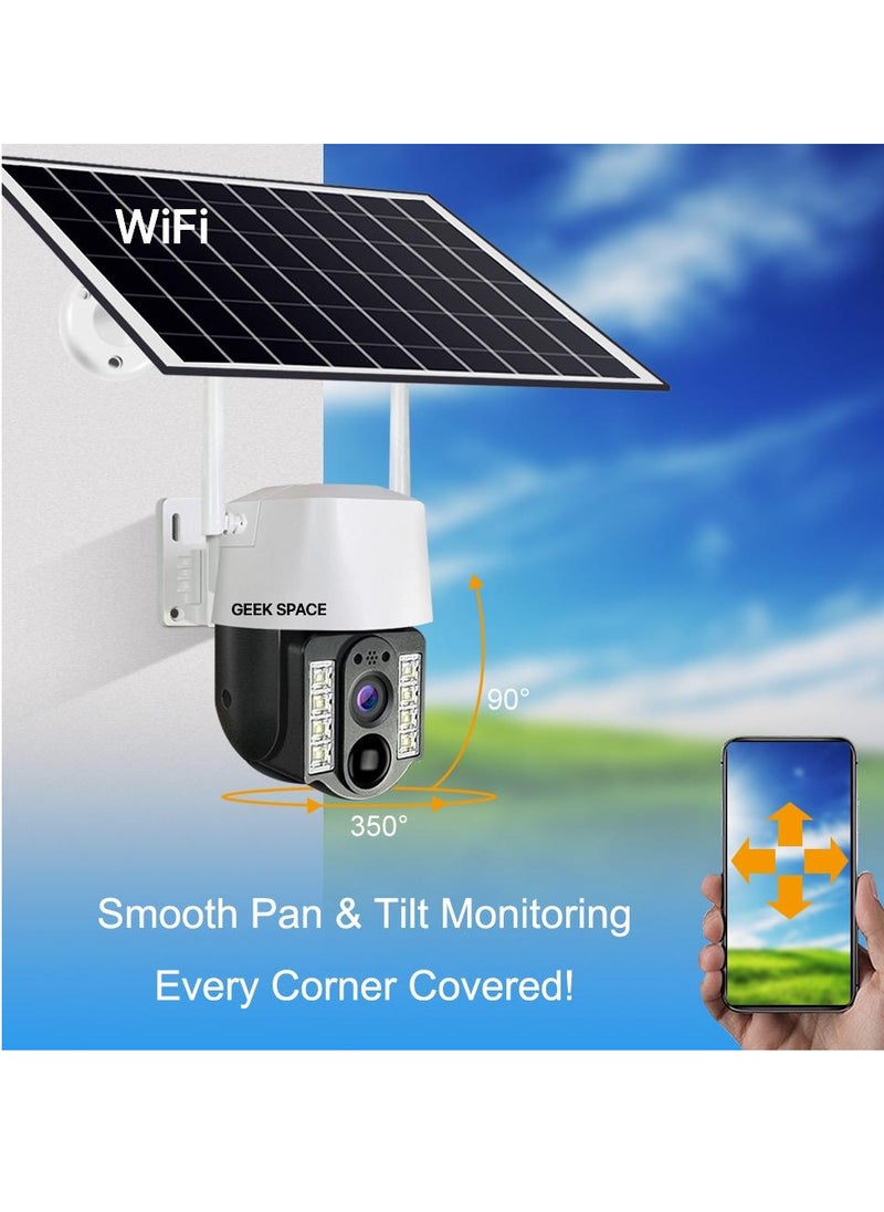 Geek Space VC3 Solar Wi-Fi Camera: Eco-Friendly Wireless Surveillance