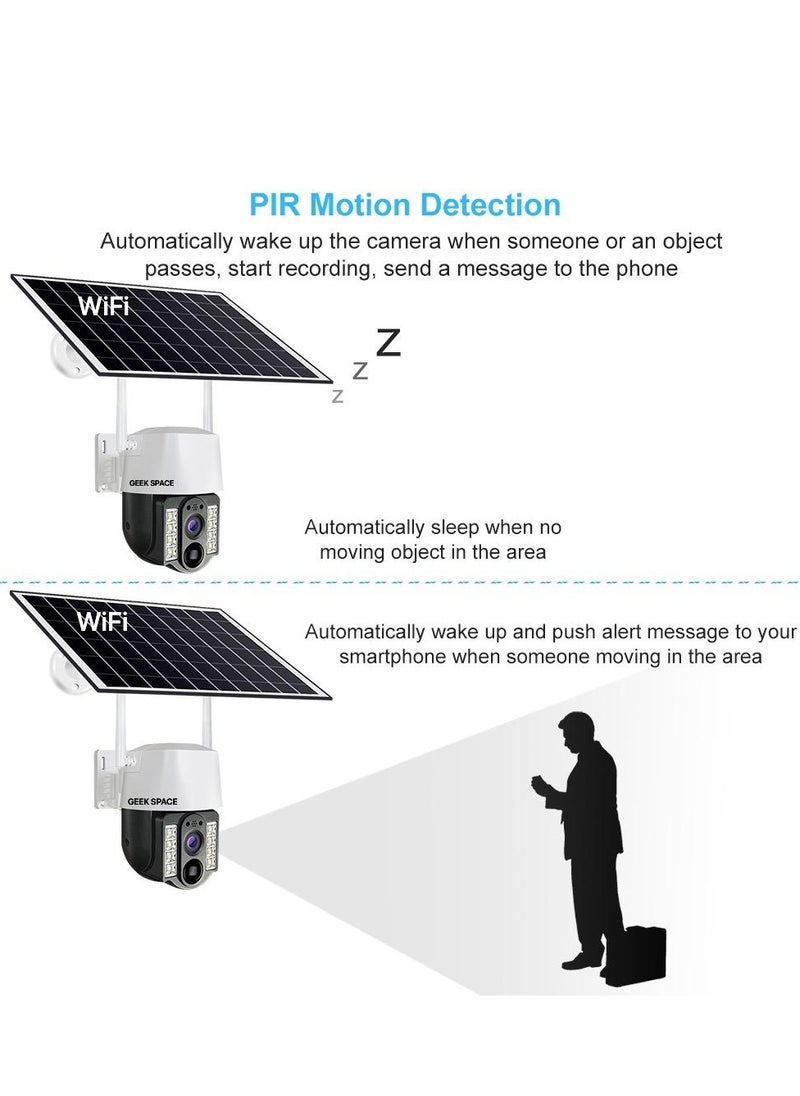 Geek Space VC3 Solar Wi-Fi Camera: Eco-Friendly Wireless Surveillance