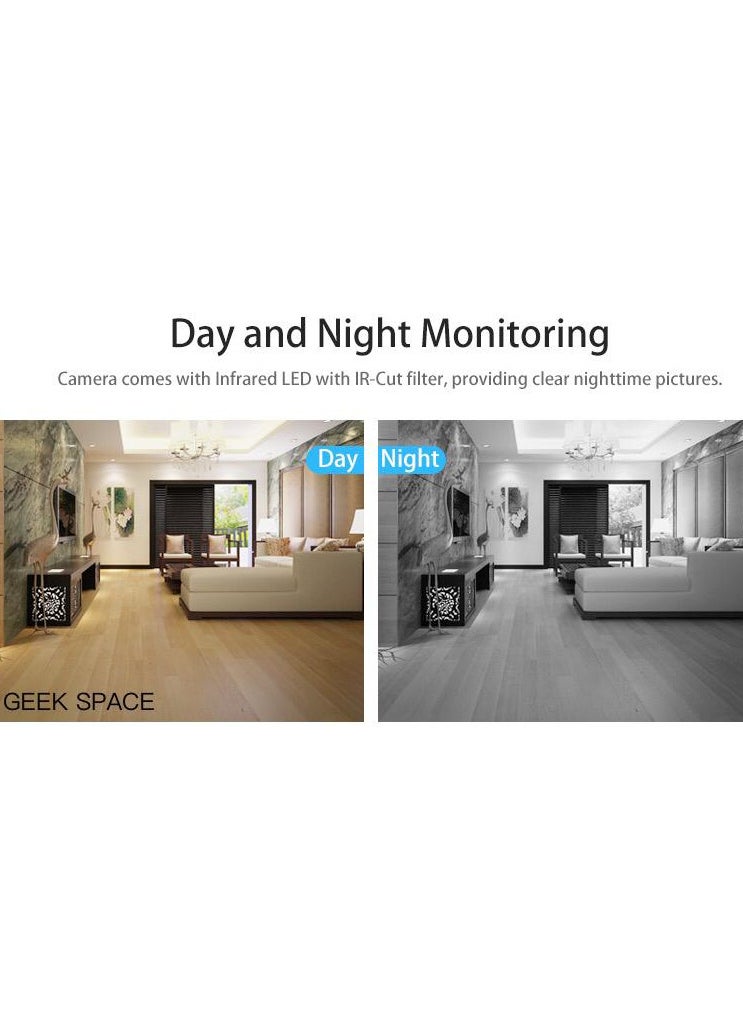 Geek Space Q6 Wi-Fi Camera: Smart Surveillance with Seamless Connectivity