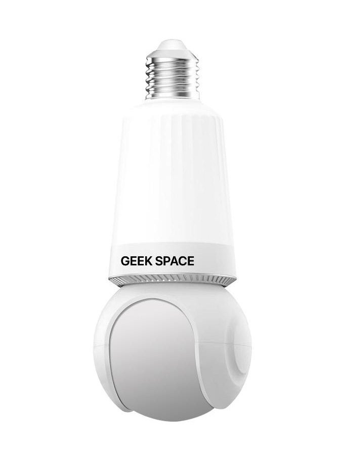 Geek Space Wi-Fi Bulb Camera: Smart Lighting and 360° Surveillance in One E26