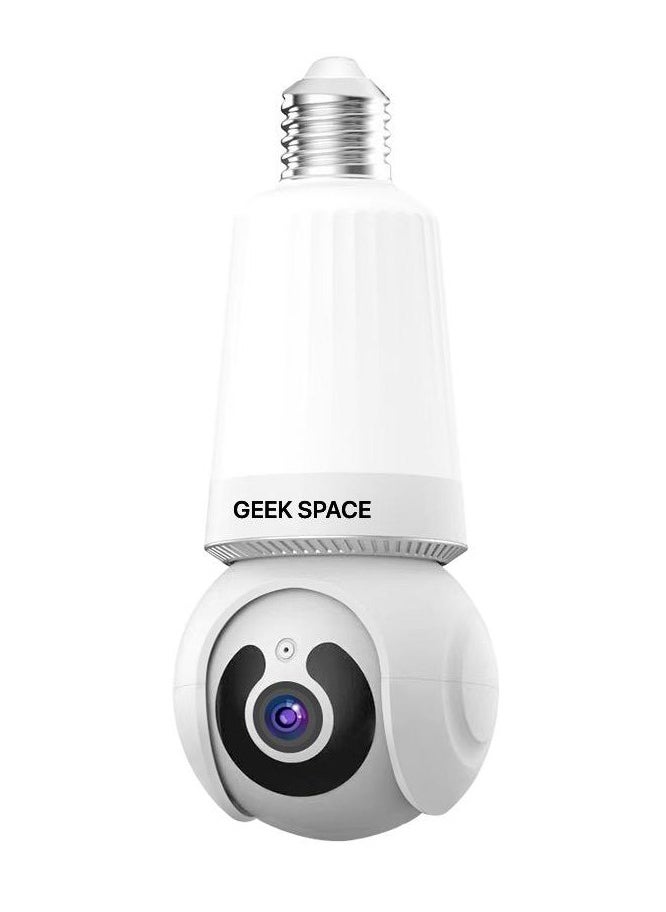 Geek Space Wi-Fi Bulb Camera: Smart Lighting and 360° Surveillance in One E26