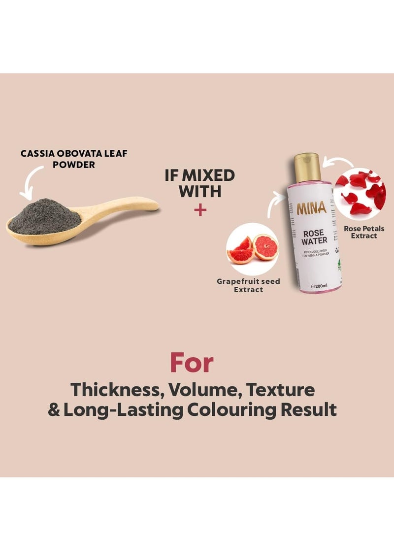 Mina ibrow Tint kit Ash Blond|Long Lasting Natural Spot coloring and Brow Tinting Powder, Water and Smudge Proof | No Ammonia, No Lead with 100% Gray Converge Upto 30 Application