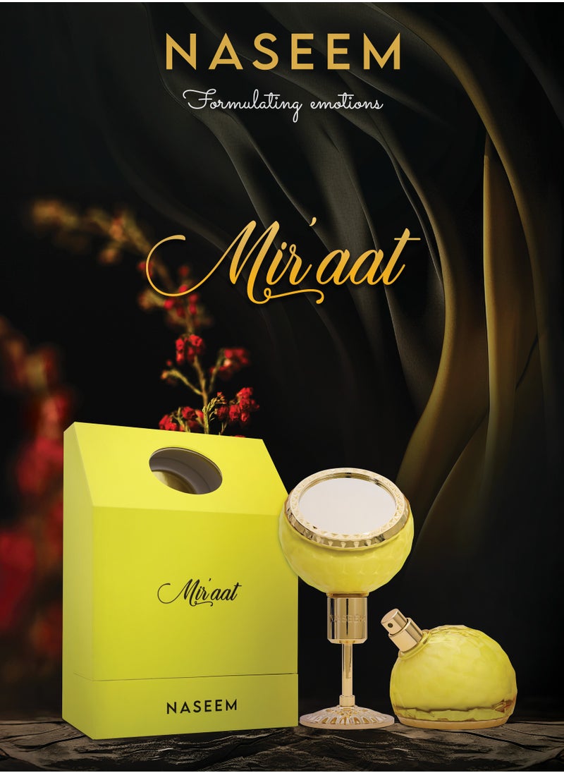Miraat Aqua Parfum 100ml – Alcohol-Free, Long-Lasting Eau De Parfum with Raspberry, Jasmine & Musk