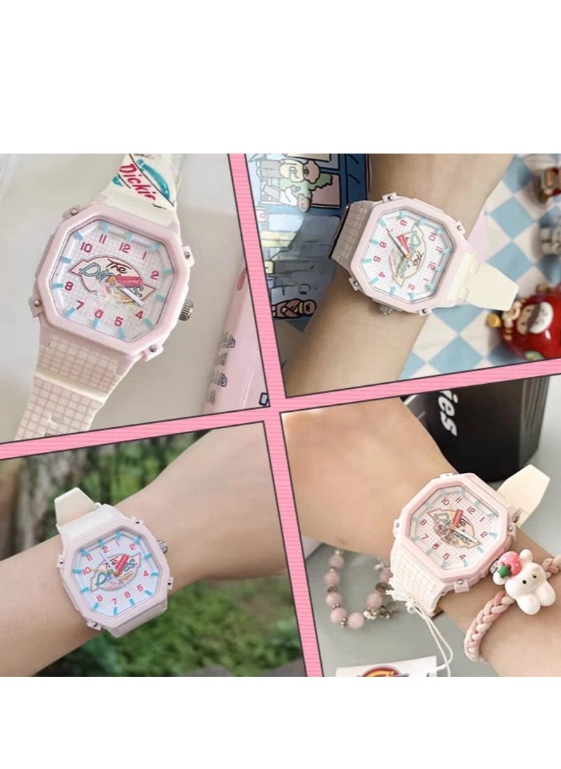 Women's Sweet Small Square Beautiful Student Fashion Watch