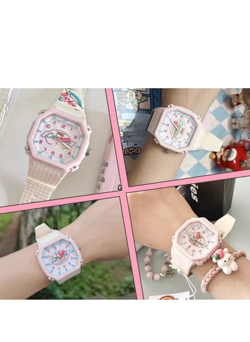 Women's Sweet Small Square Beautiful Student Fashion Watch