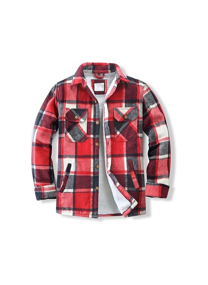 Trendy Checkered Flannel Shirt – Perfect for Casual & Outdoor Wear