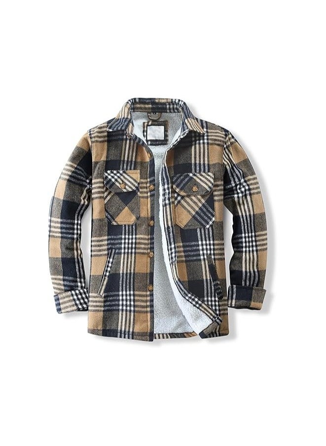 Trendy Checkered Flannel Shirt – Perfect for Casual & Outdoor Wear