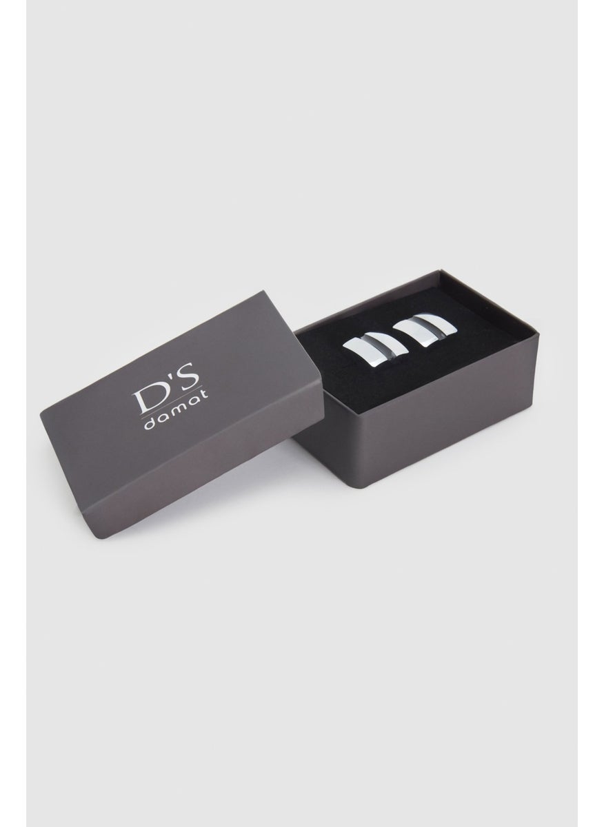 Ds Groom Silver Cufflinks