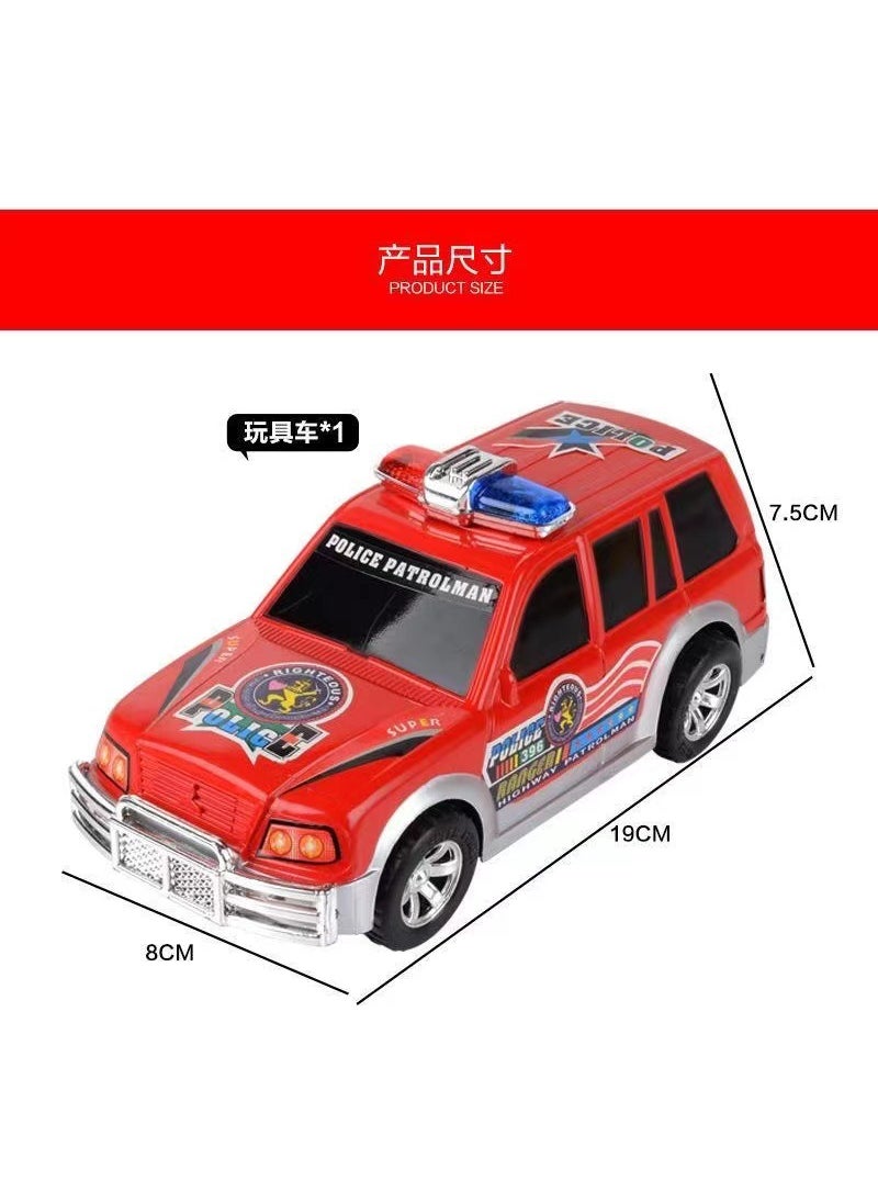 Police Car Toy with Lights and SirensRed Cross-country police car Red Cross-country police car