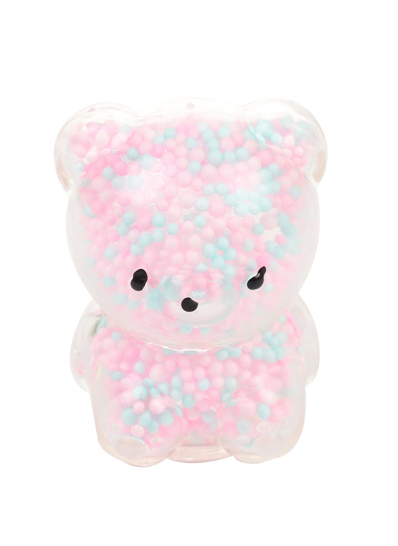 Cute Bear Foam Stress Relief Squeeze ToyPink green bear Pink green bear