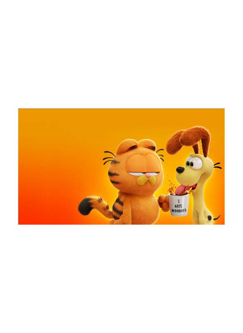 1000-Piece Colorful Garfield and Odie Cartoon Puzzle