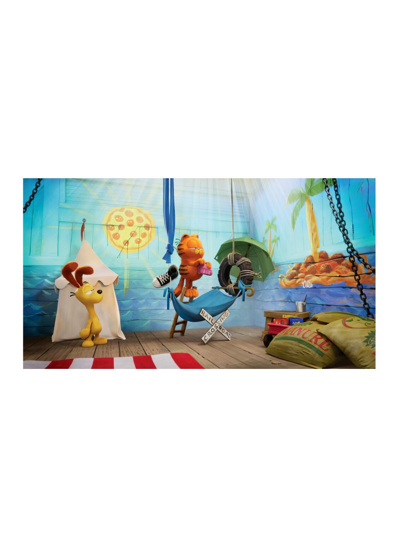 1000-Piece Colorful Garfield and Odie Puzzle - Fun & Engaging Cartoon Jigsaw for All Ages