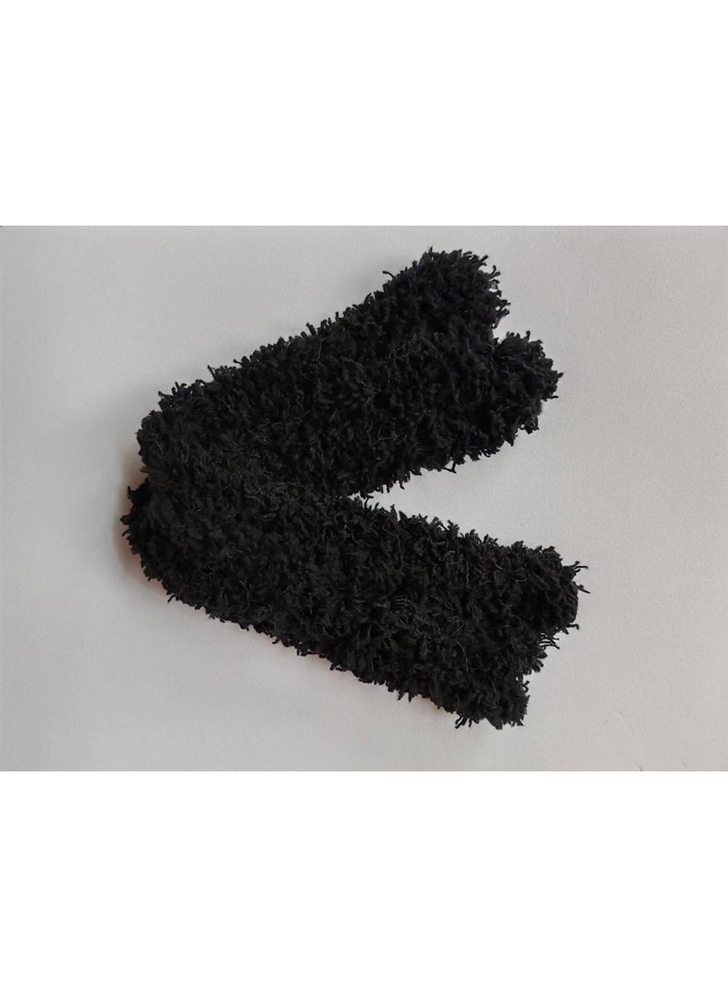 15mm Coral Fleece Twist Stick DIY Material Kit for Dogs Black 1 root 1 meter