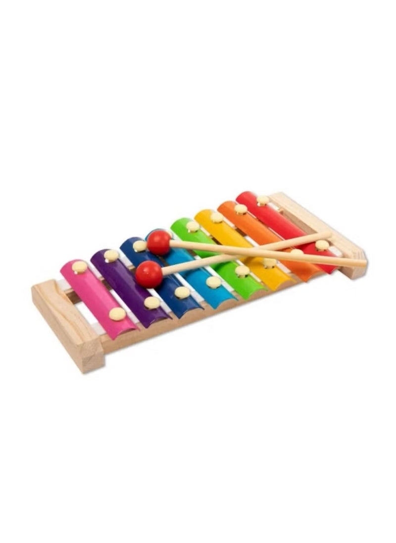 8 in 1 Wooden Toys set for 2-5 Years Old Boys and Girls Sorting and Stacking Educational Learning Toy for Kids.