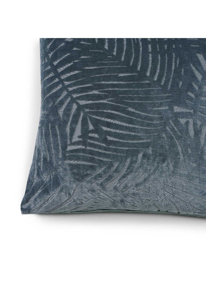 Hestia Velvet Filled Cushion 45X45Cm - Green