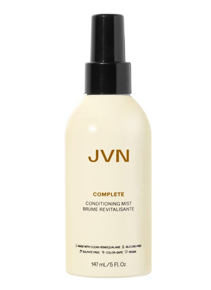 JVN Complete Leave-In Conditioning Mist, Frizz-Free Hydration Spray, UV Protection, Vegan Formula, Sulfate-Free, 5 Fluid Ounces
