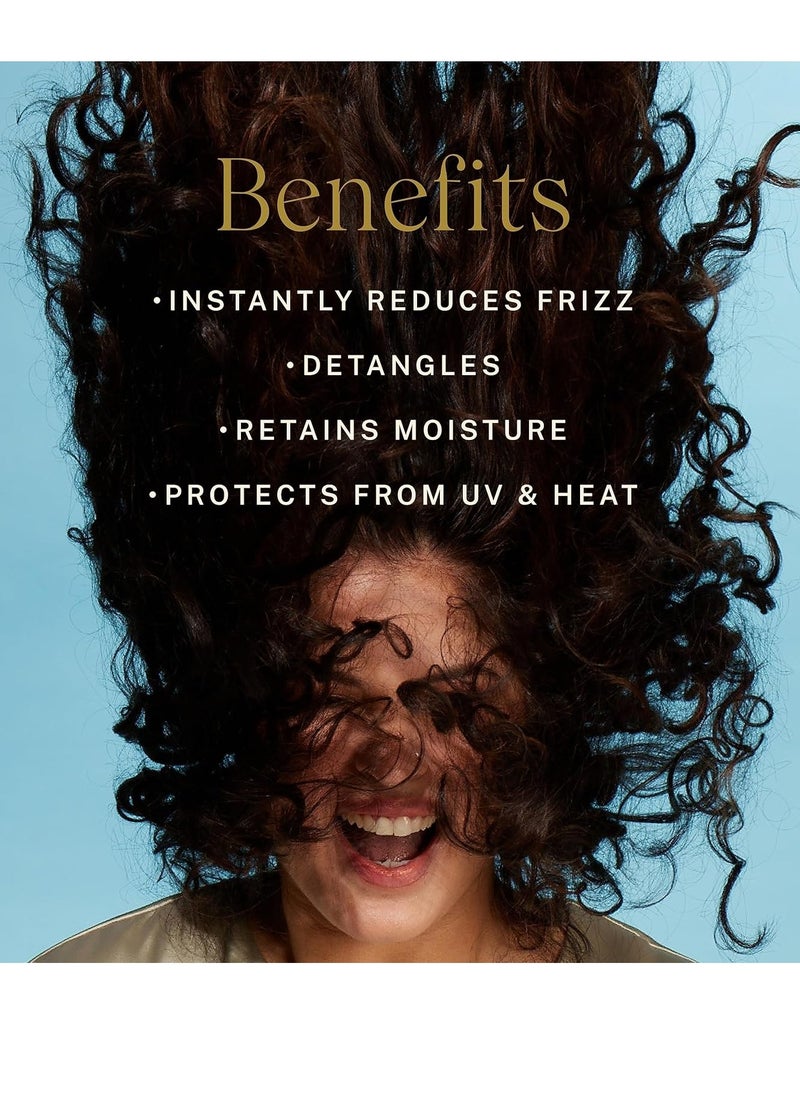 JVN Complete Leave-In Conditioning Mist, Frizz-Free Hydration Spray, UV Protection, Vegan Formula, Sulfate-Free, 5 Fluid Ounces
