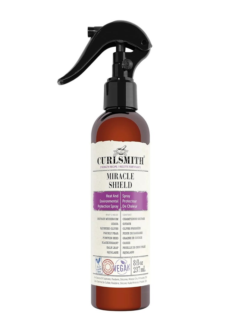CURLSMITH - Miracle Shield, Protein-Rich Hair Protection Spray for All Curl and Hair Types (8 fl oz)…